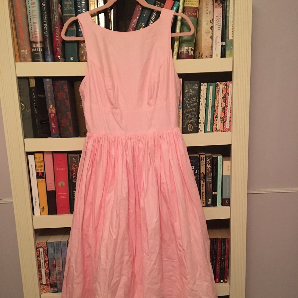 Hearts and Found Madeline dress ballerina pink cotton